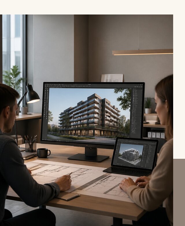 3D визуализация архитектуры и объектов строительства в Удомле