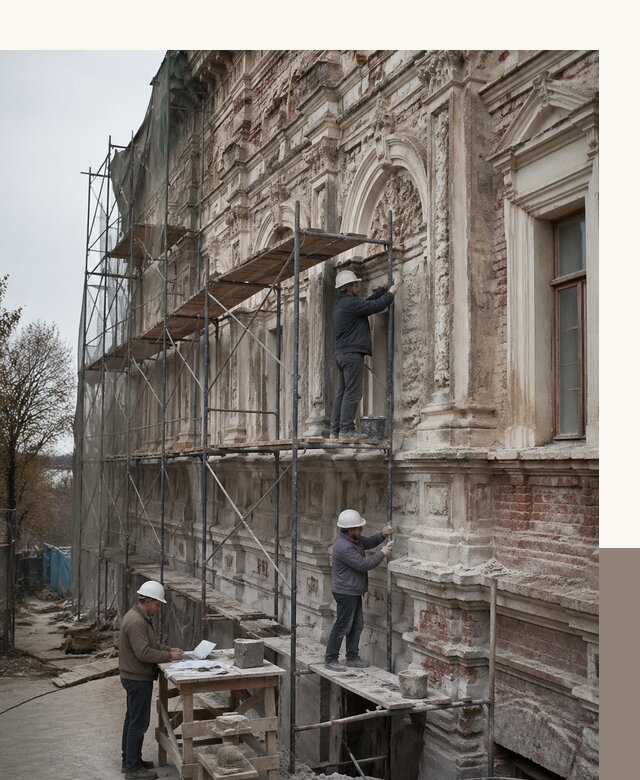 Реставрация объектов культурного наследия под ключ в Удомле